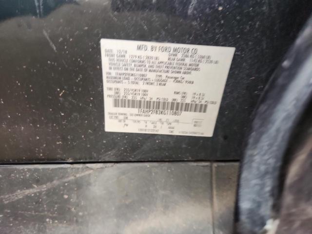 2019 FORD TAURUS LIM 1FAHP2F83KG110807