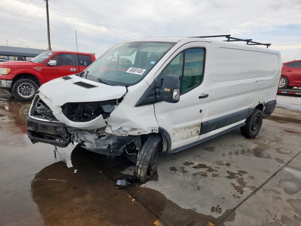 Lot #3317850915 2015 FORD TRANSIT T-