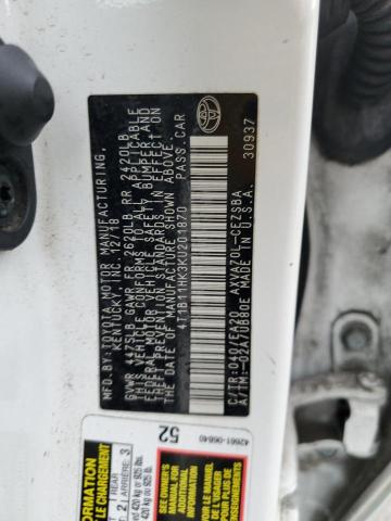 2019 TOYOTA CAMRY L - 4T1B11HK3KU201870