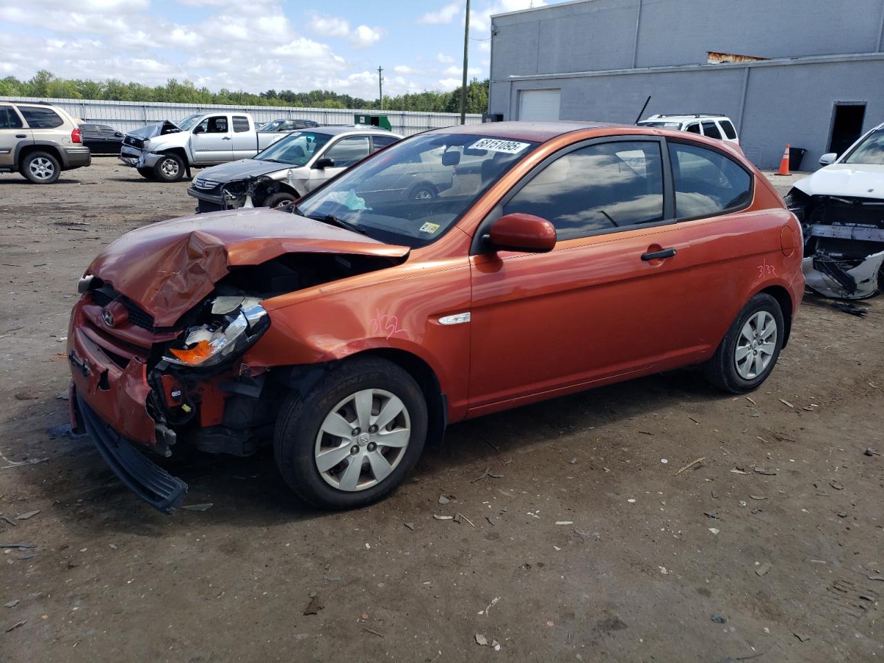 HYUNDAI ACCENT BLUE