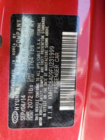 2015 HYUNDAI VELOSTER KMHTC6AD9FU231999