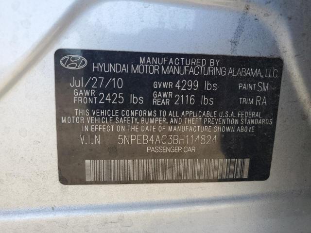 2011 HYUNDAI SONATA GLS - 5NPEB4AC3BH114824