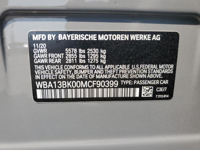 2021 BMW M550XI WBA13BK00MCF90399