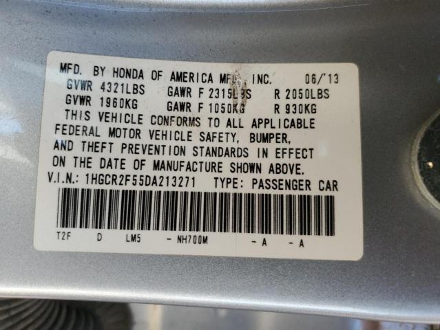 2013 HONDA ACCORD SPORT - 1HGCR2F55DA213271