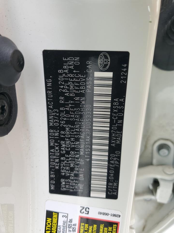 TOYOTA CAMRY SE NIGHT SHADE