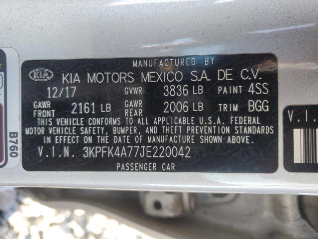 2018 KIA FORTE LX - 3KPFK4A77JE220042