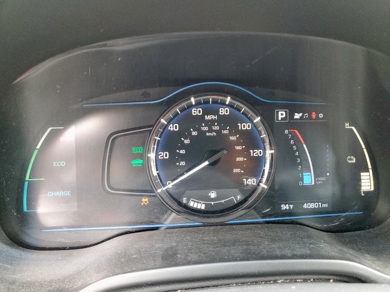 2018 HYUNDAI IONIQ BLUE KMHC65LC0JU075396