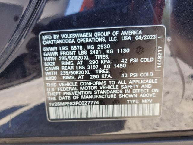 2023 VOLKSWAGEN ID.4 S 1V25MPE82PC027774