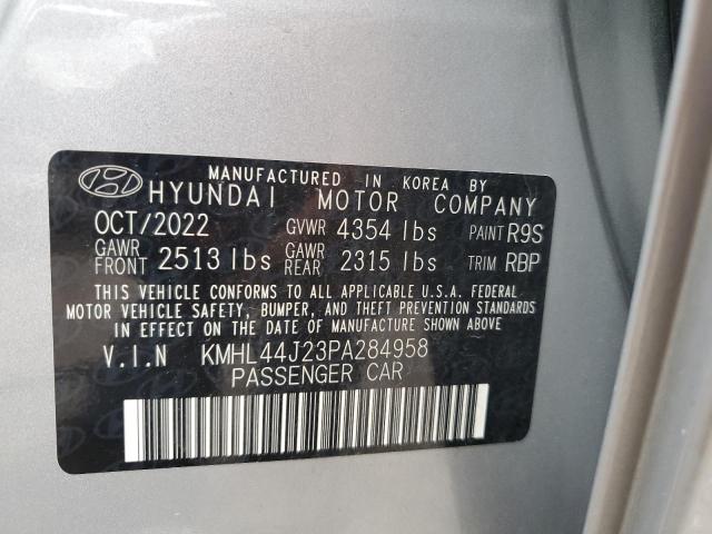 2023 HYUNDAI SONATA SEL KMHL44J23PA284958