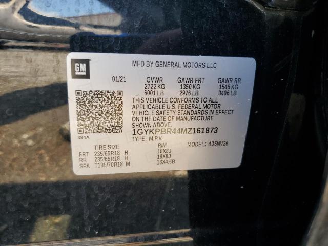 2021 CADILLAC XT6 LUXURY 1GYKPBR44MZ161873