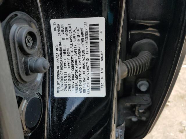 2016 HONDA CIVIC LX 2HGFC2F50GH507410