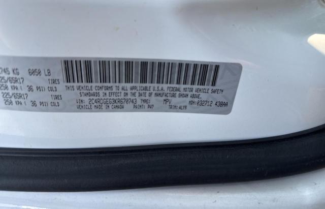 2019 DODGE GRAND CARA 2C4RDGEG3KR670743