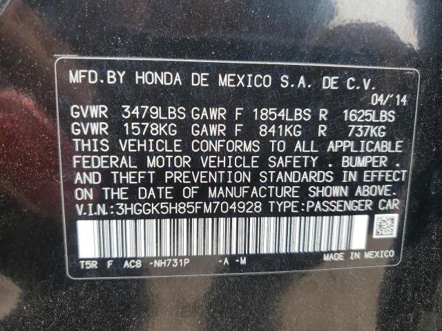 2015 HONDA FIT EX 3HGGK5H85FM704928
