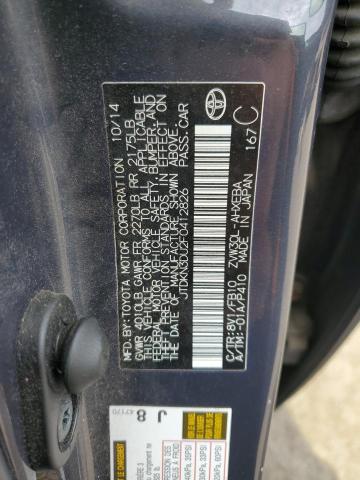 2015 TOYOTA PRIUS - JTDKN3DU2F0412826