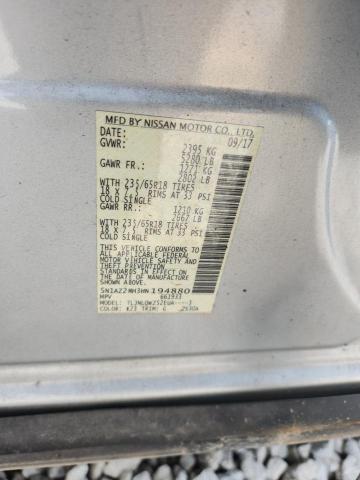 2017 NISSAN MURANO S 5N1AZ2MH3HN194880
