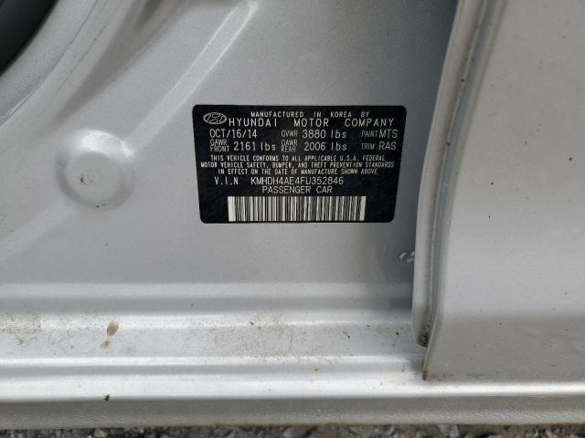 2015 HYUNDAI ELANTRA SE KMHDH4AE4FU352846