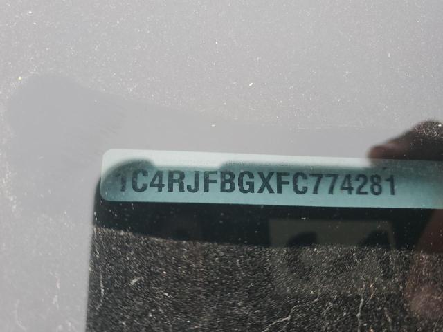 2015 JEEP GRAND CHER 1C4RJFBGXFC774281