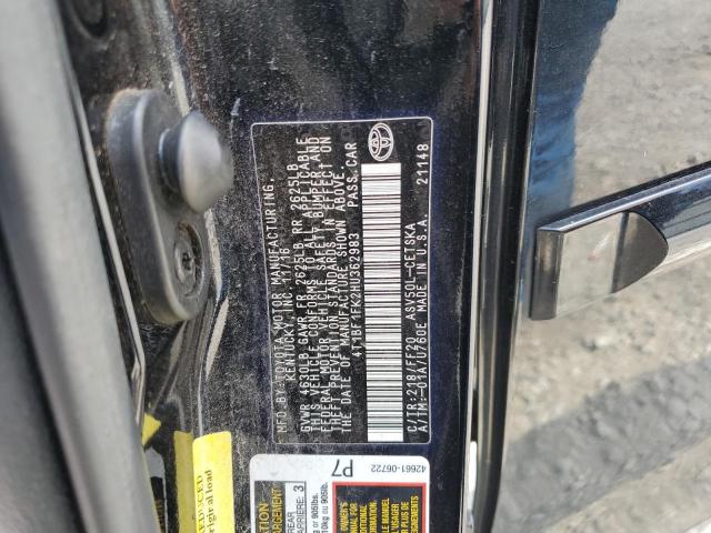 2017 TOYOTA CAMRY LE 4T1BF1FK2HU362983