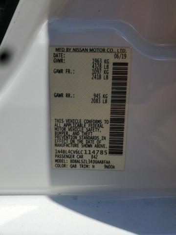 2020 NISSAN ALTIMA SR 1N4BL4CV6LC114785