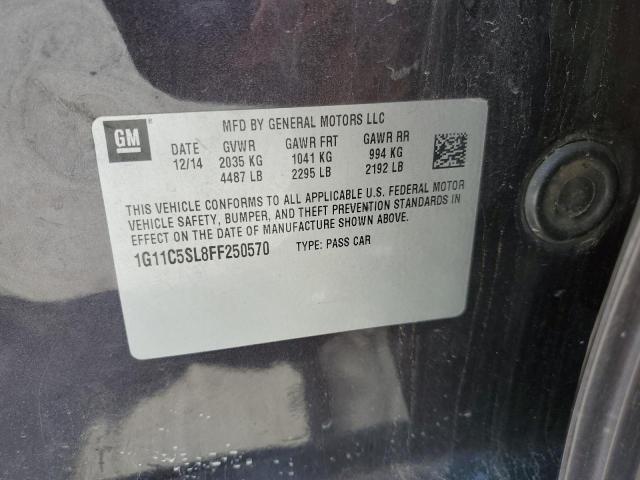 2015 CHEVROLET MALIBU 1LT 1G11C5SL8FF250570