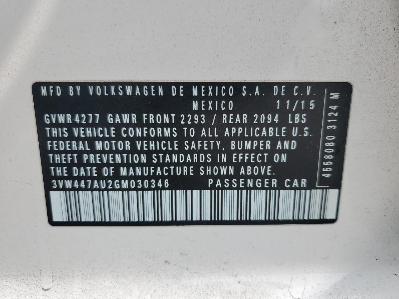 VOLKSWAGEN GOLF GTI S/SE