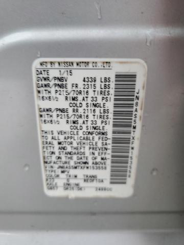 2015 NISSAN ROGUE SELE - JN8AS5MTXFW153558
