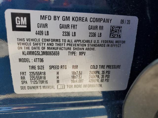 2021 BUICK ENCORE GX KL4MMGSL3MB065659