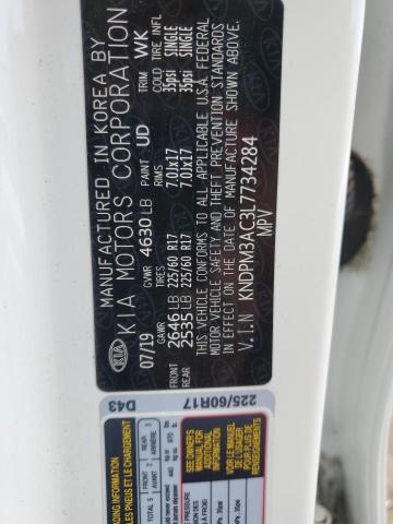 2020 KIA SPORTAGE LX KNDPM3AC3L7734284
