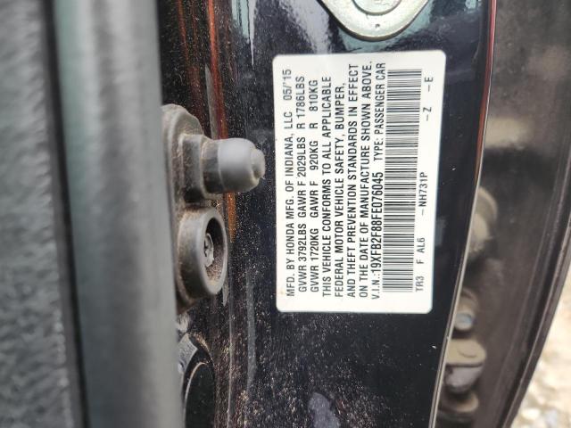 2015 HONDA CIVIC EX 19XFB2F88FE076045