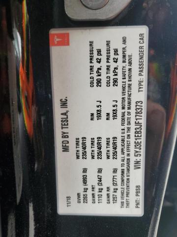 2018 TESLA MODEL 3 5YJ3E1EB3JF178373