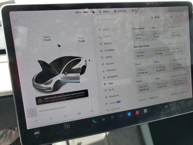 2021 TESLA MODEL 3 5YJ3E1EB0MF915033
