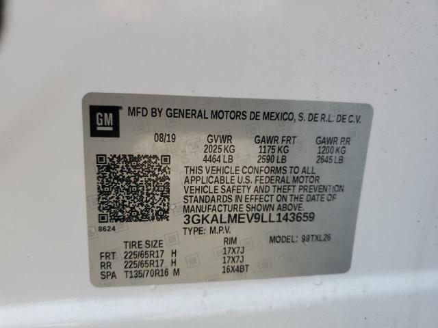 2020 GMC TERRAIN SL 3GKALMEV9LL143659