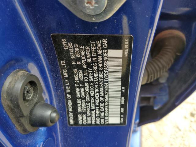 2017 HONDA CIVIC LX SHHFK7H25HU214464