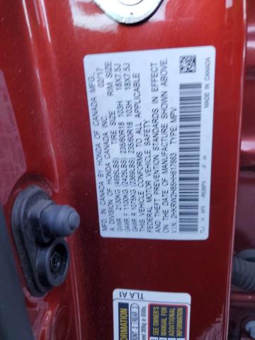 2017 HONDA CR-V EXL 2HKRW2H85HH617663