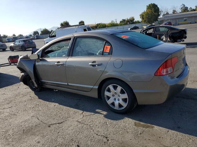 HONDA CIVIC LX 2007 gray  gas 1HGFA16537L033326 photo #3