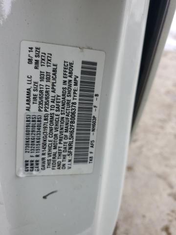 2015 HONDA ODYSSEY EXL 5FNRL5H62FB006378