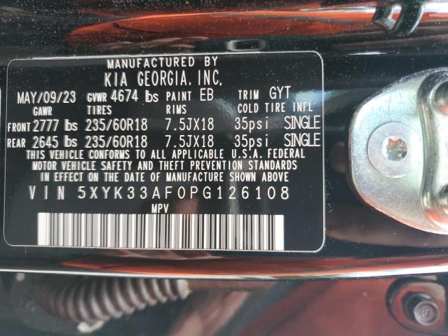 2023 KIA SPORTAGE EX - 5XYK33AF0PG126108
