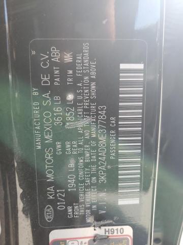 2021 KIA RIO LX 3KPA24AD8ME377843