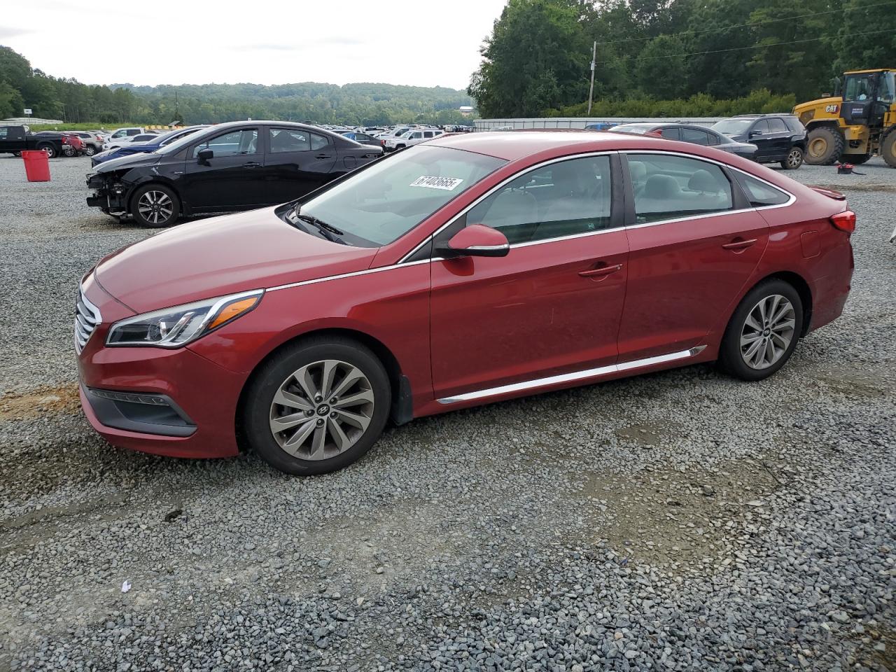 Lot #3305423471 2016 HYUNDAI SONATA SPORT