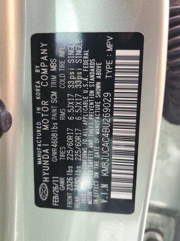 2011 HYUNDAI TUCSON GLS - KM8JUCAC4BU269029