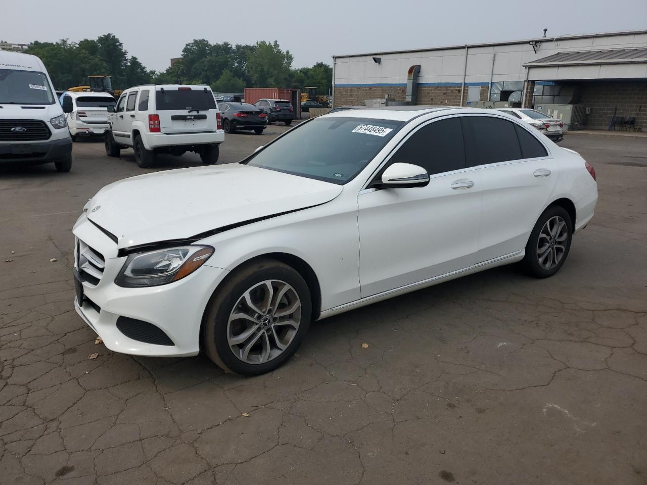 Lot #3311460255 2018 MERCEDES-BENZ C 300 4MAT