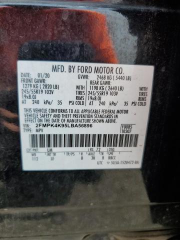 2020 FORD EDGE TITAN - 2FMPK4K95LBA56896