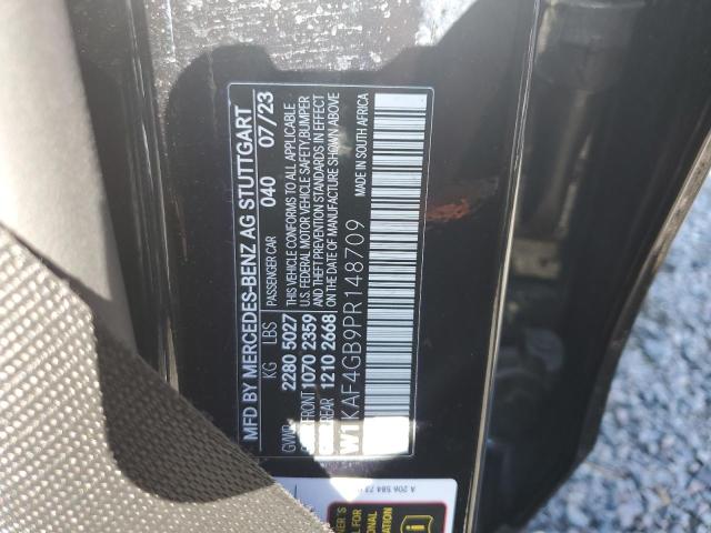 2023 MERCEDES-BENZ C 300 W1KAF4GB9PR148709