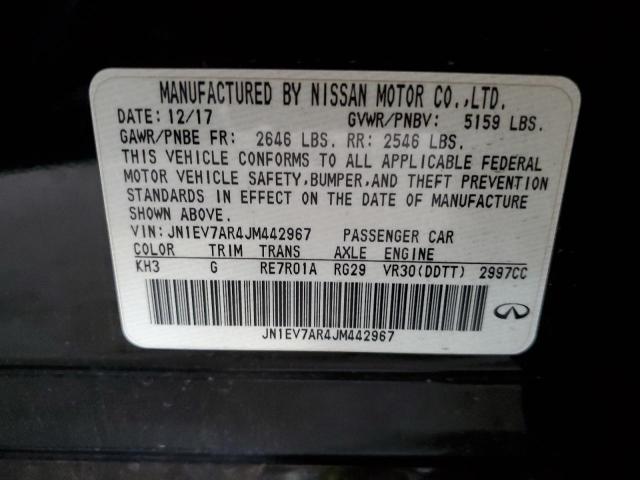 2018 INFINITI Q50 LUXE JN1EV7AR4JM442967