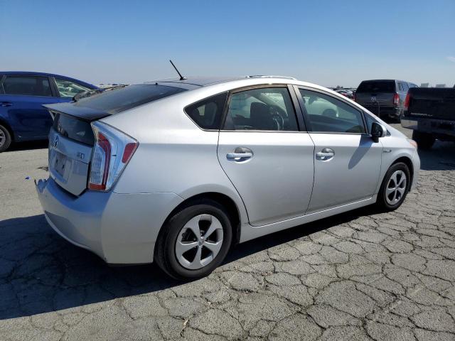 TOYOTA PRIUS 2015 silver  hybrid engine JTDKN3DU6F0475038 photo #4