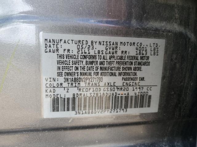 2023 NISSAN SENTRA SR 3N1AB8DV2PY271793