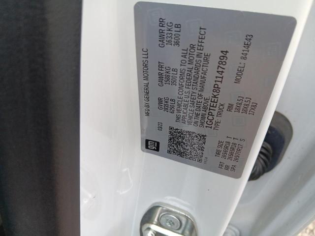 2023 CHEVROLET COLORADO T 1GCPTEEK8P1147894