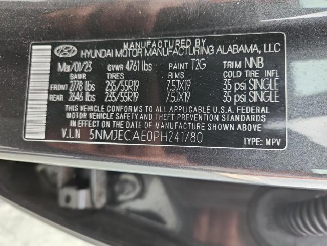 2023 HYUNDAI TUCSON LIMITED 5NMJECAE0PH241780