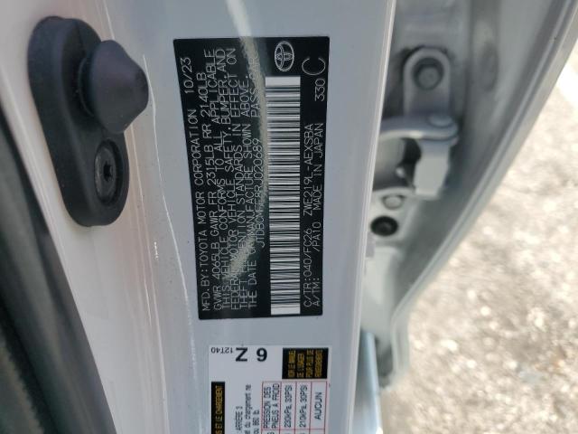 2024 TOYOTA COROLLA LE JTDBCMFE8RJ020689