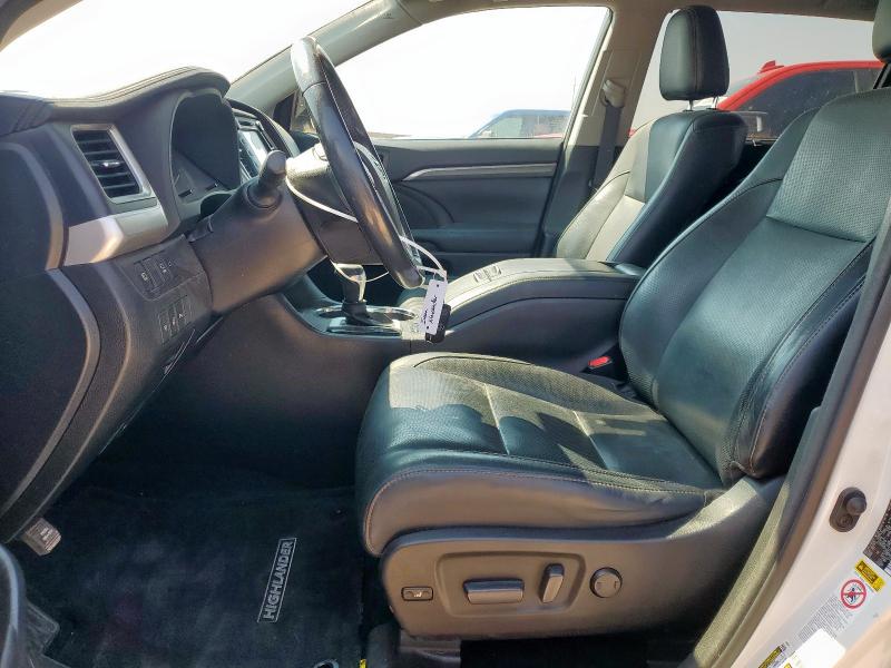 2017 TOYOTA HIGHLANDER HYBRID LIMITED 5TDDGRFH8HS025722